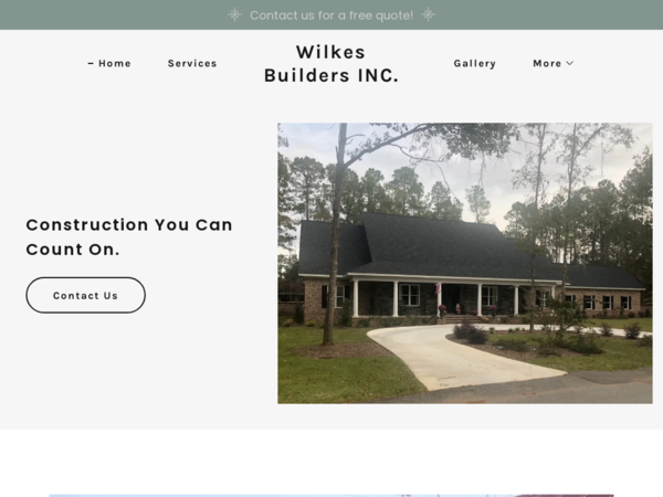 Wilkes Builders INC