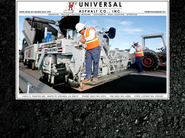 Universal Asphalt Co Inc