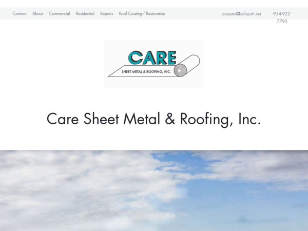 Care Sheet Metal & Roofing