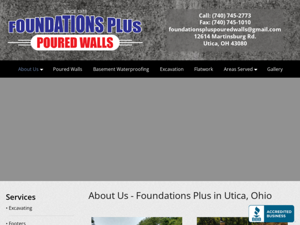 Foundations Plus Poured Walls