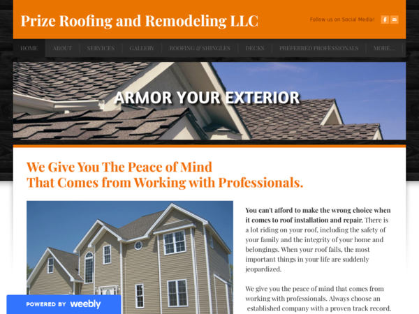 Prize Roofing & Remodeling LLC