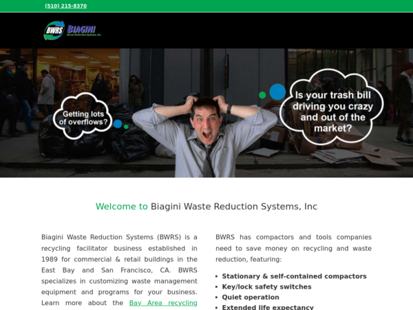 Biagini Waste Reduction Systems Inc.