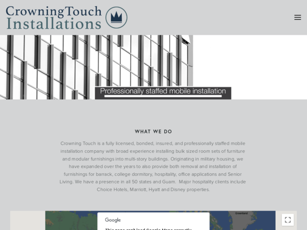 Crowning Touch Installations Inc