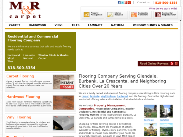 M & R Carpet & Flooring