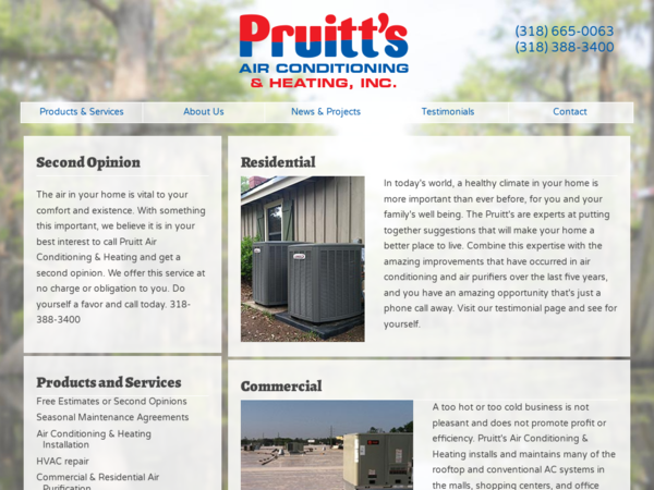 Pruitt's Air Conditioning & Heating Inc