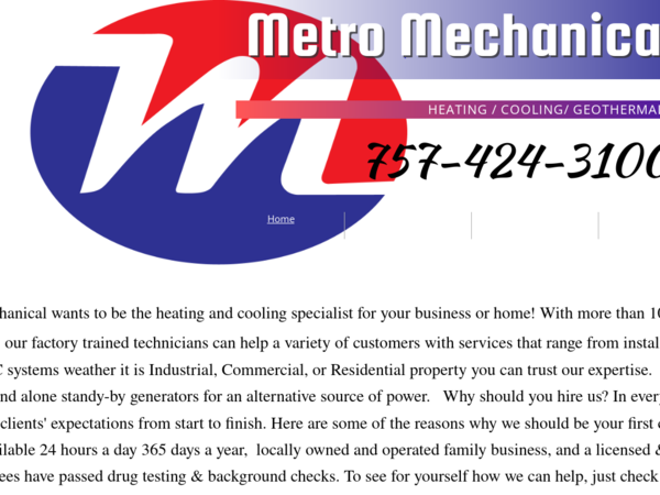 Metro Mechanical Corp