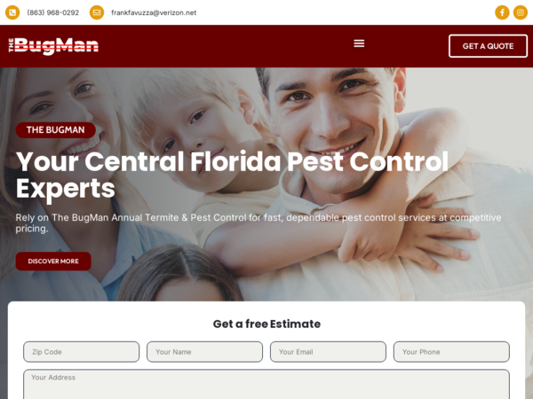Bug Man Annual Termite & Pest