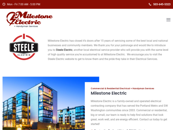 Milestone Electric