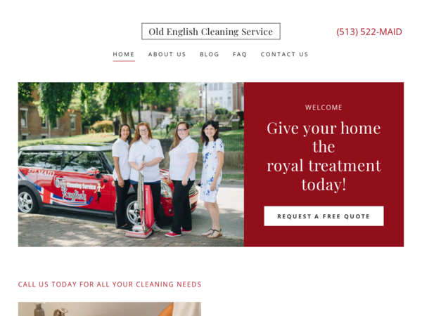 Old English Cleaning Services Inc
