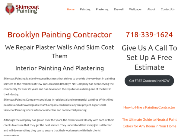 Skimcoat Painting