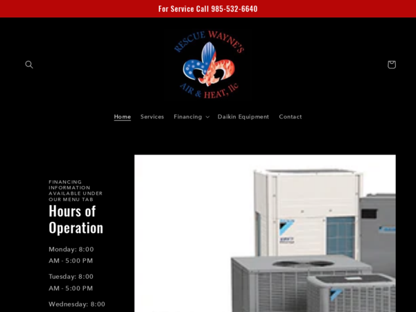 Rescue Wayne's Air & Heat LLC