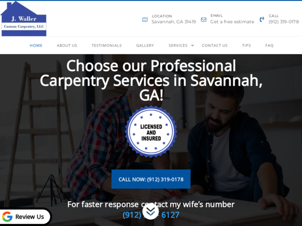 J. Waller Custom Carpentry