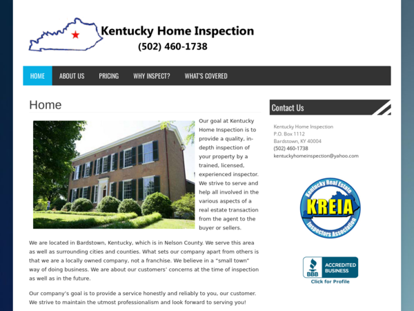 Kentucky Home Inspection