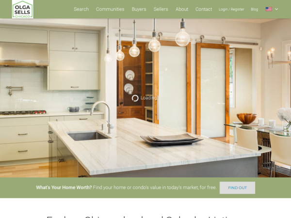 Real Estate Agent Olga Sells Chicago