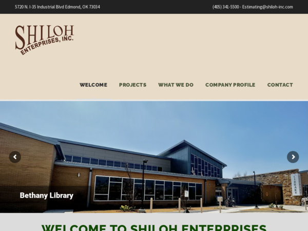 Shiloh Enterprises Inc