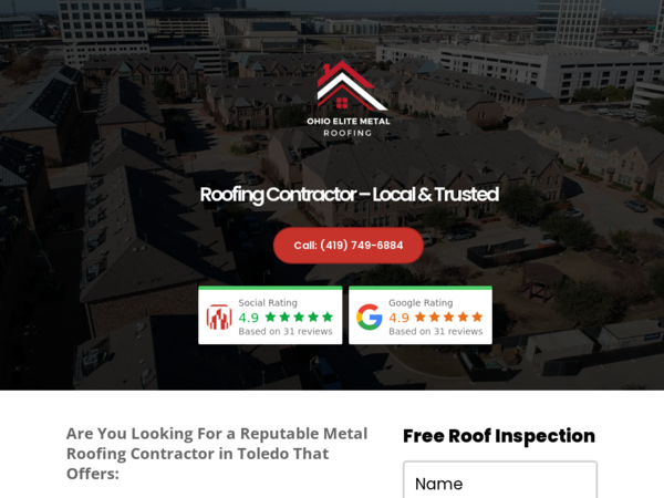 Ohio Elite Metal Roofing