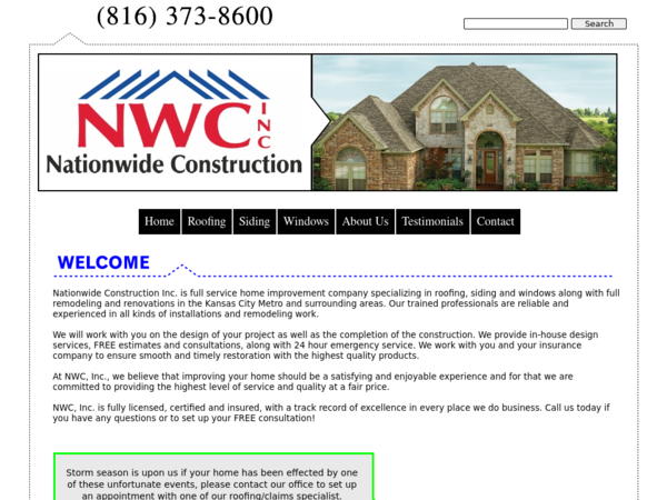 Nationwide Construction Inc