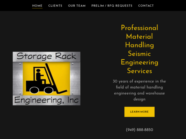 Storage Rack Engineering