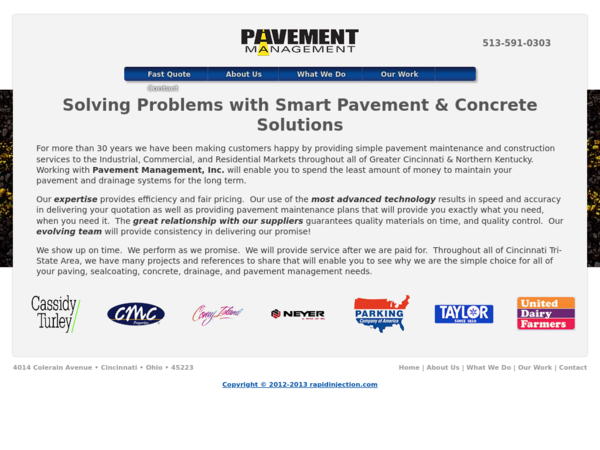 Pavement Management Inc