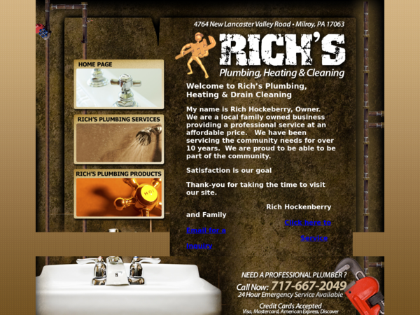 Rich's Plumbing Heating & Drain