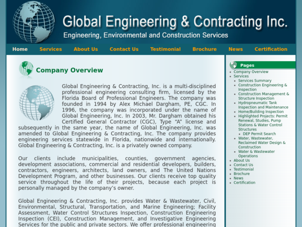 Global Engineering Contracting Inc