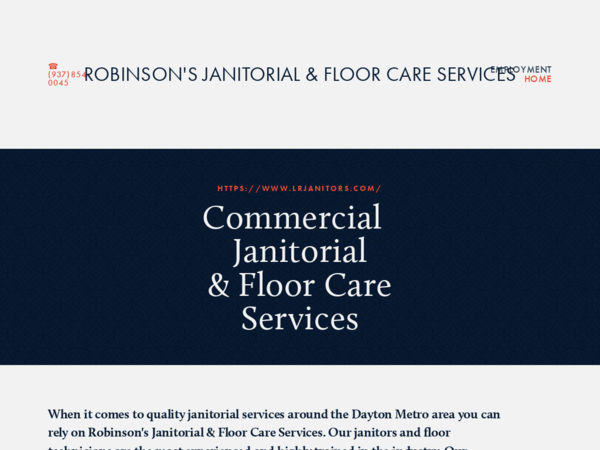 Robinson's Janitorial Services