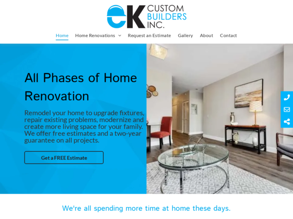 CK Custom Builders Inc