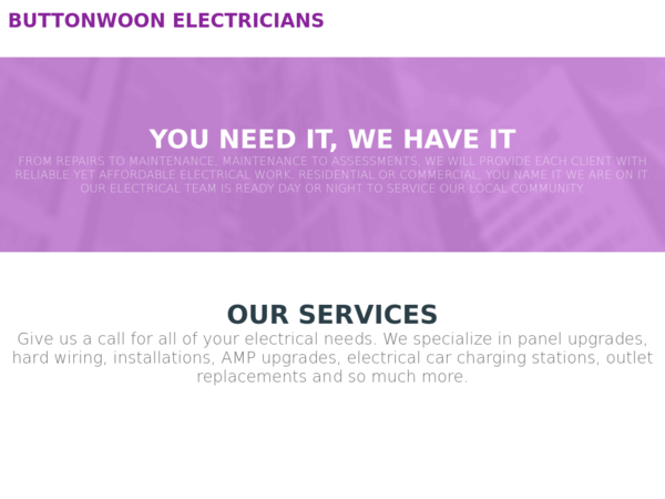 Buttonwoon Electricians