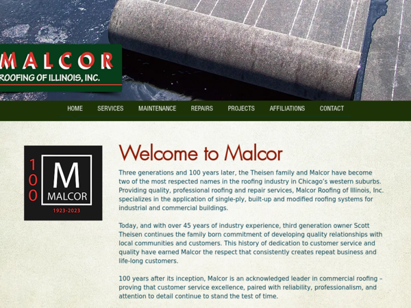 Malcor Roofing Inc