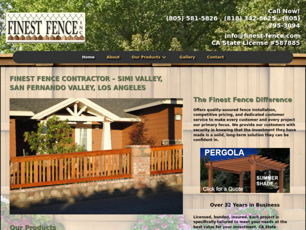 Finest Fence Inc
