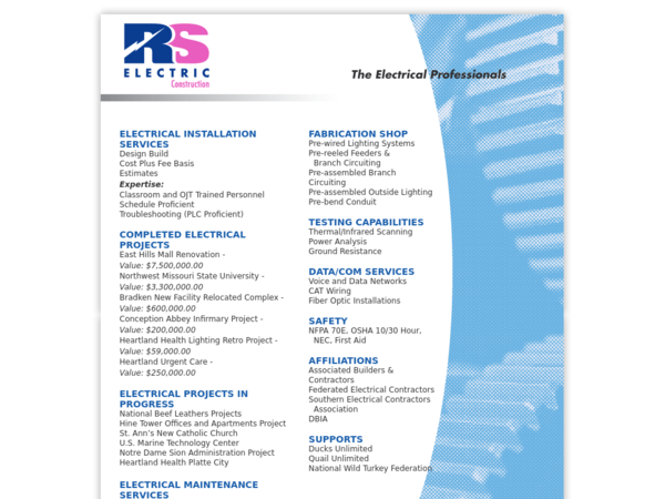 RS Electric Construction