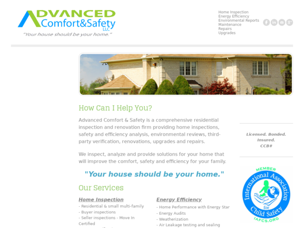 Advanced Comfort & Safety LLC