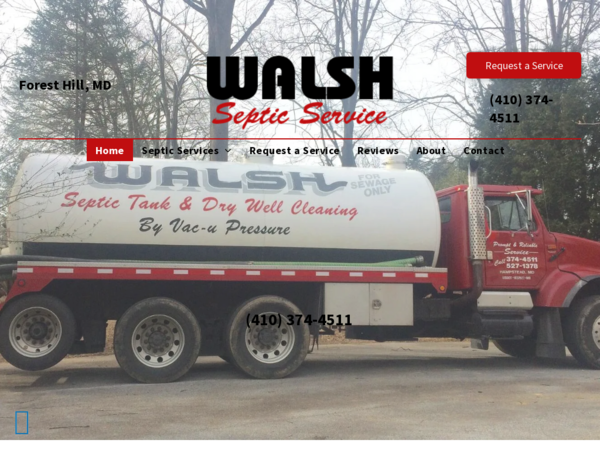 Walsh Septic Service
