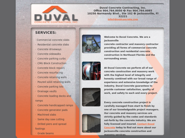 Duval Concrete Contracting