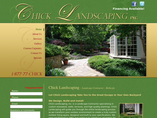 Chick Landscaping Inc.