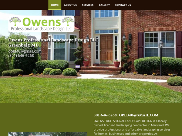 Owens Professional Landscape