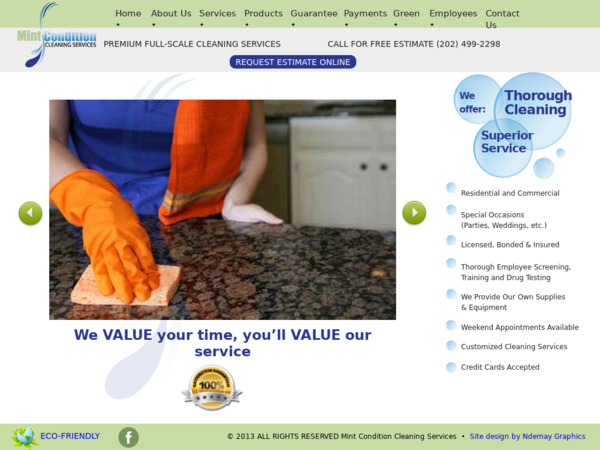 Mint Condition Cleaning Services