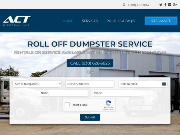 ACT Disposal