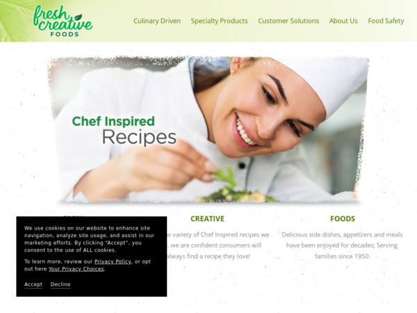 Fresh Creative Foods Warehouse