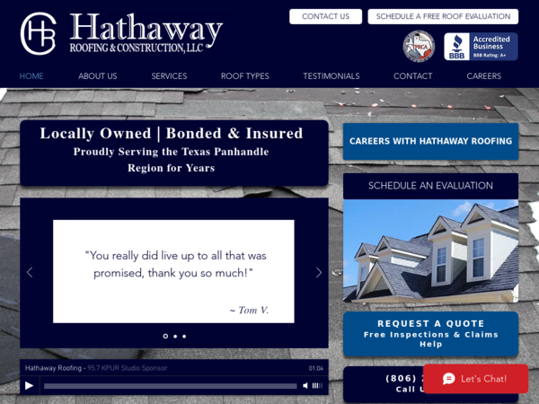 Hathaway Roofing & Construction