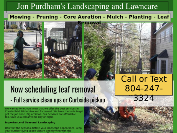 Jon Purdham's Landscaping