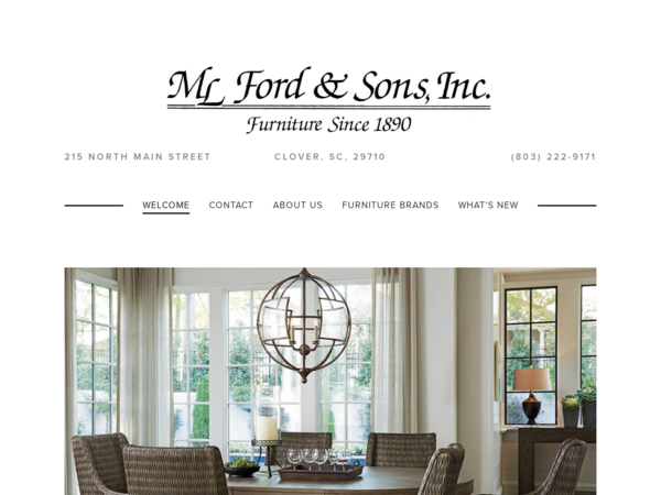 M L Ford & Sons Furniture
