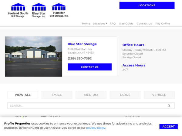 Blue Star Storage