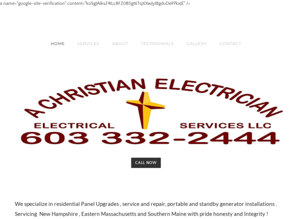 A Christian Electrician Elec