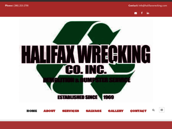 Halifax Wrecking Co Inc