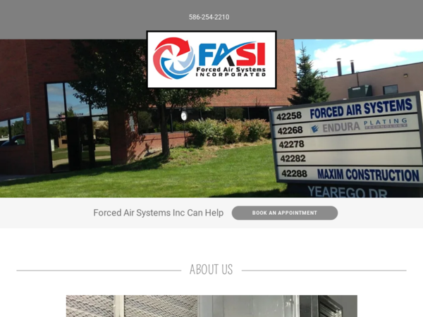 Forced Air Systems Inc.