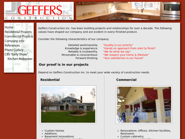 Geffers Construction Inc