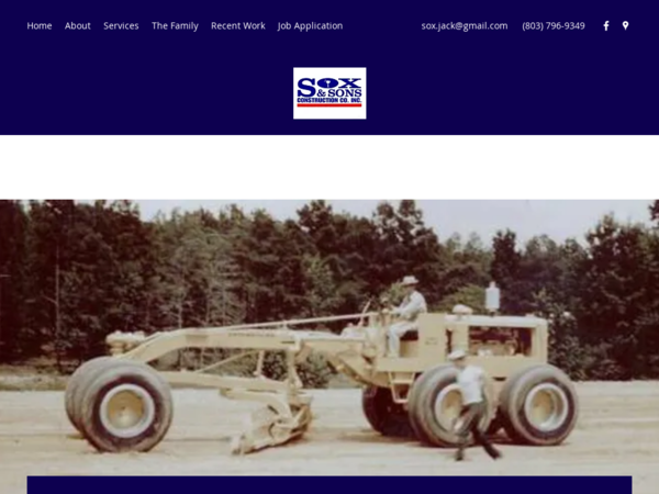 Sox & Sons Construction Co Inc