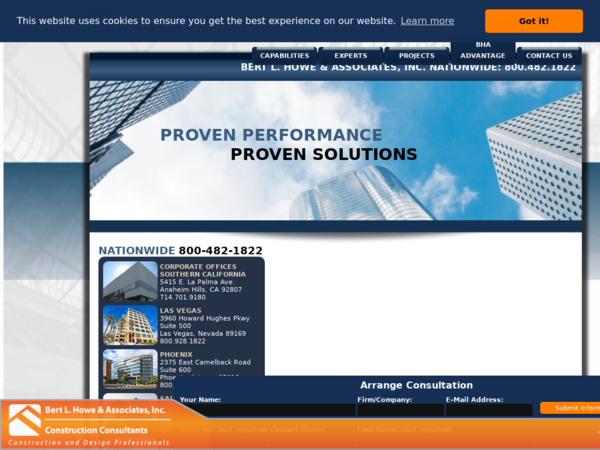 Bert L Howe & Associates Inc