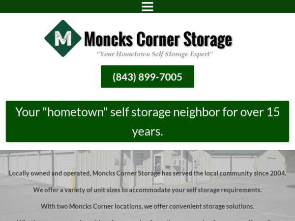 Moncks Corner Storage